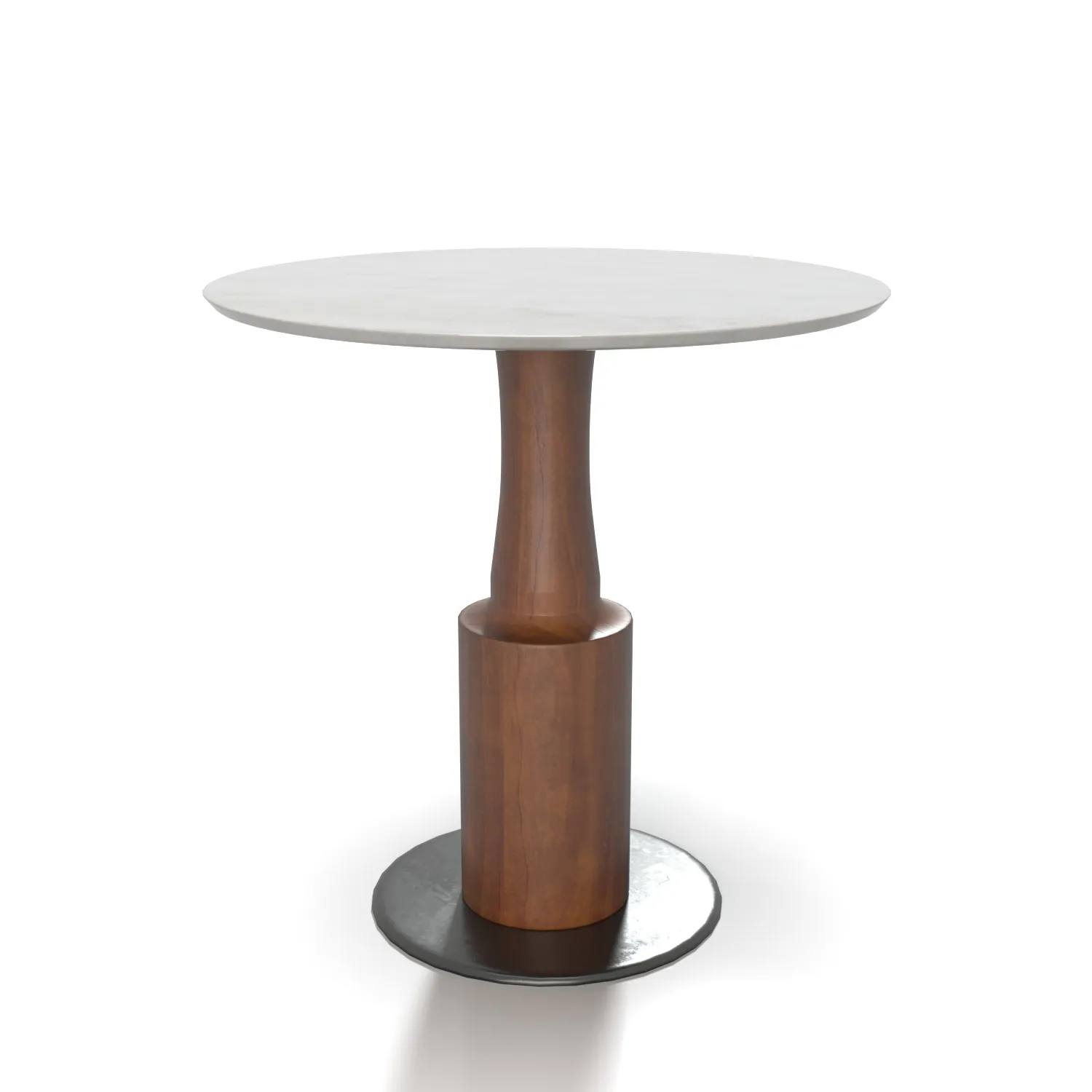 Twirl Dining Table PBR 3D Model_03
